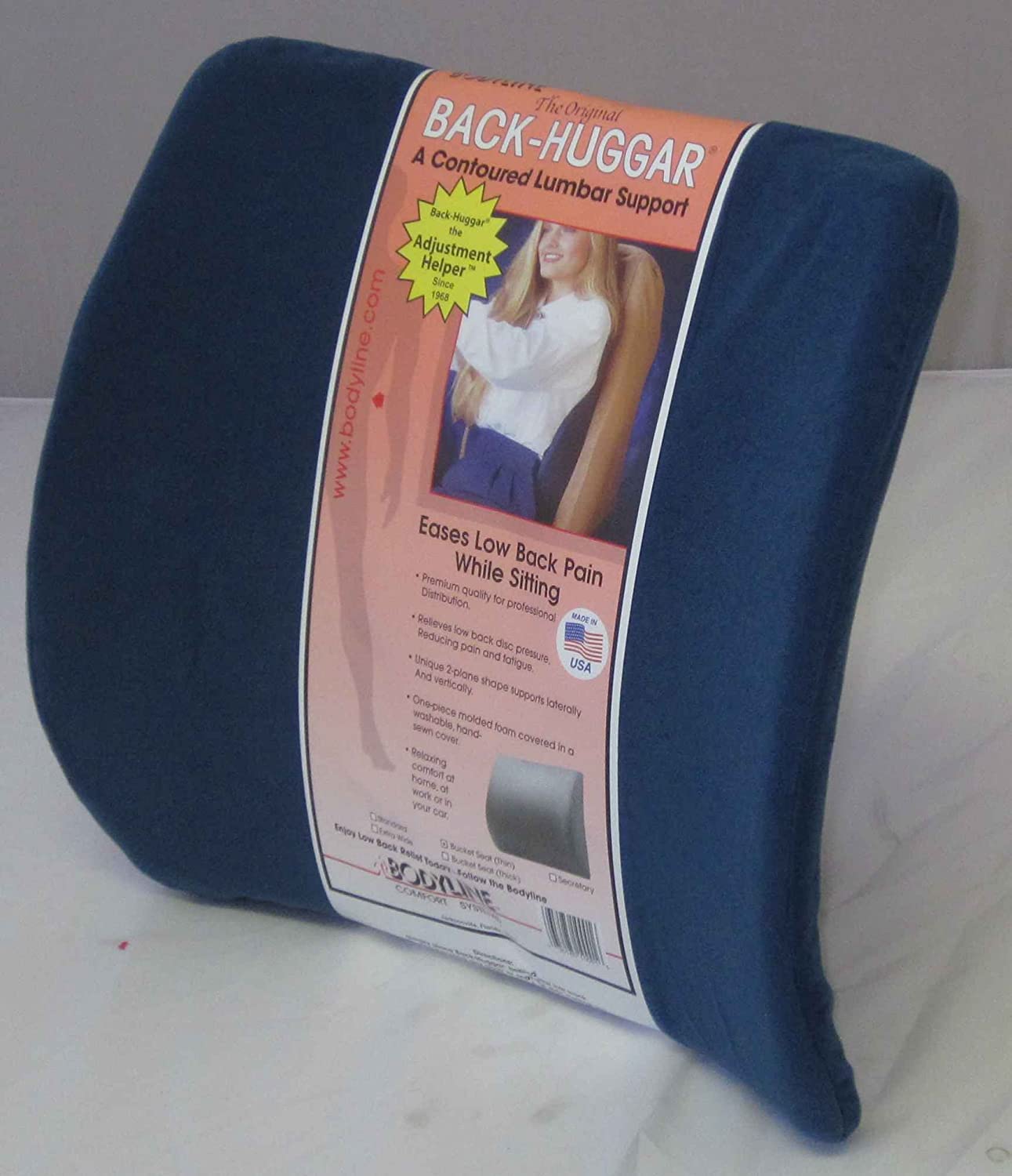 lebogner Lumbar Support Back Cushion for Car- Air Motion Backrest
